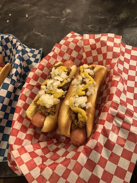 [homemade] Coney Dogs Coney Dogs, Coney Island Hot Dog, Coney Dog, Coney Island, Food Images, The Hub, Hot Dogs, Dog Food Recipes, Tacos