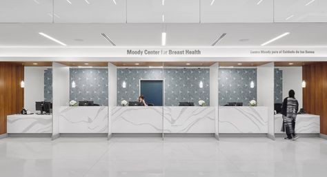 Parkland Hospital, Green Corridor, Calming Interiors, Central Building, Nurses Station, Acute Care, Care Hospital, Interior Design Elements, Healthcare Design