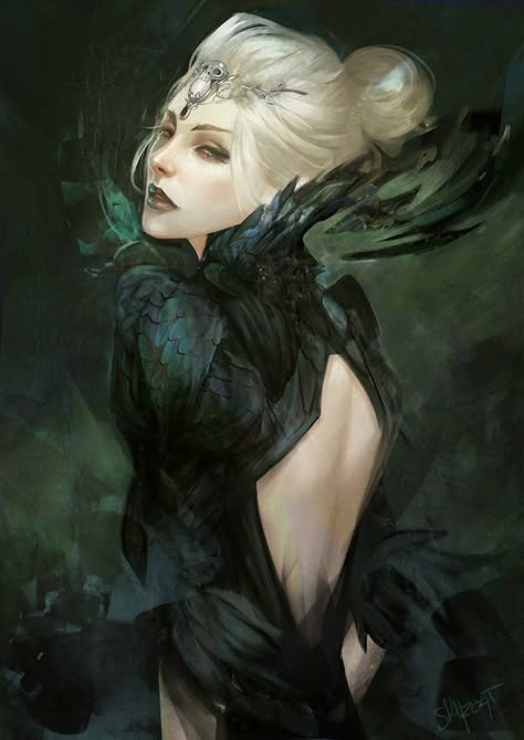 Dark Sorceress, Marie Magny on ArtStation at https://www.artstation.com/artwork/qoKxe Dark Priestess, Heroic Fantasy, Charcoal Drawings, Arte Inspo, Court Of Thorns And Roses, Arte Fantasy, Fantasy Inspiration, Dragon Age, Fantasy Artwork