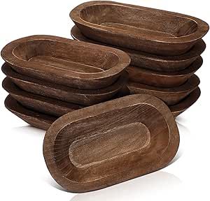 Rustic Centerpieces Dining Room, Wood Kitchen Decor, Wooden Dough Bowls, Candle Bowl, Wood Bowls Carving, Wooden Dough Bowl, Dough Bowls, Bread Bowl, Sell Diy