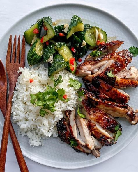 Verna | London eats & homecook (@vernahungrybanana) • Instagram photos and videos Chinese Five Spice Chicken, Smacked Cucumber, Five Spice Recipes, Five Spice Chicken, Whole30 Meals, Chinese Five Spice, Rustic Recipes, Five Spice, London Eats