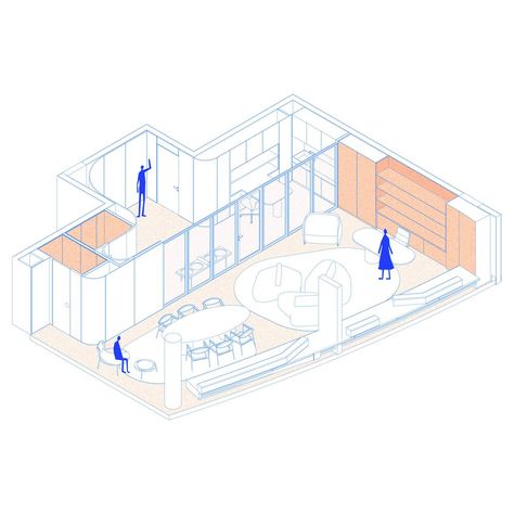 Atelier Studio Design, Atelier Interior Design, Architecture Drawing Plan, Interior Architecture Drawing, Carport Designs, Retail Concepts, Image 3d, Workspace Design, Diagram Architecture