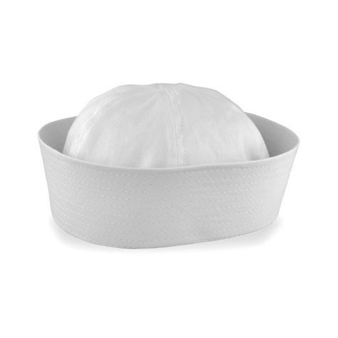 White Sailor Hat ❤ liked on Polyvore Costume Contact Lenses, Empty Palette, Sailor Cap, Halloween Contact Lenses, Sailor Hat, Toddler Costumes, Mask Shop, Cotton Hat, Boy Costumes