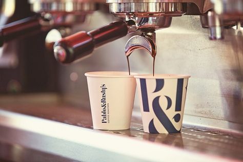 11 Best Coffee Places In Sydney's CBD For That 3PM Coffee Fix - TheSmartLocal Mr Cup, Coffee Shop Branding, Brand Identity Package, Drink Design, Coffee Cart, Cafe Branding, Cup Wraps, Coffee Places, Coffee Roaster