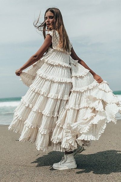 Innika Choo, Long Length Dresses, Robes Vintage, Tassel Dress, Bohemian Dress, Mode Inspiration, Boho Dress, Pretty Dresses, Vestidos De Fiesta