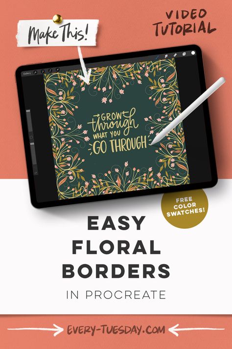 Every Tuesday Teela, Learn Procreate, Procreate Classes, Procreate Resources, Procreate Doodles, Procreate Inspiration, Ipad Lettering Procreate, Technical Art, Lettering Procreate