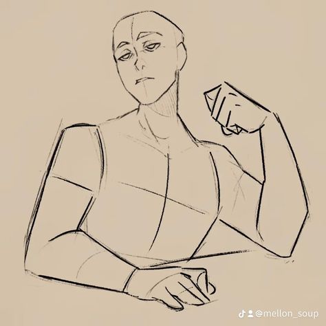 drawing, art sketches, anatomy, character design, pose reference, halfbody, fullbody, comic, manga, anime, mellon_soup Mellon Soup, Art Bases, Drawing Body Poses, Sketch Poses, Drawing Bases, Body Reference Drawing, Body Pose Drawing, Drawing Expressions, Art Help