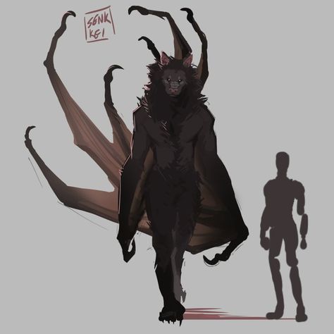 KEI! on Twitter: "well here's batboy... the most beautiful of baby boys… " Bat People, Bat Demon, Monster Inspiration, Art Notes, Oc Reference, Arte Doodle, Campaign Ideas, Oc Stuff, Monster Drawing