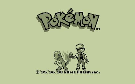 #retro games, #pixel art, #GameBoy, #Pokémon, wallpaper Pokemon Game Boy, Nostalgia Wallpaper, Gameboy Pokemon, Video Game Backgrounds, Gen 1 Pokemon, Pokemon Video Games, Pokemon Red Blue, 151 Pokemon, Pokemon Gif