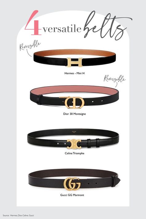 Gucci Belt Styling, Designer Belt Outfits For Women, Classy Belts For Women, Must Have Belts For Women, 2024 Belt Trends, Best Belts For Women, Old Money Belts Women, Belt For Dress Ideas, Designer Belt Outfit