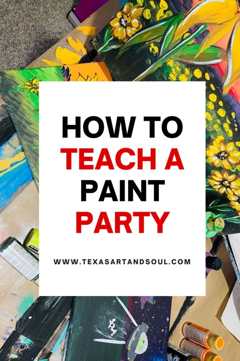 Best Paint To Use On Canvas, Autumn Paint Party Ideas, Acrylic Paint Party Ideas, Host A Paint And Sip Party, Paint Parties Ladies, Painting With A Twist Ideas Parties, Valentines Paint Party Ideas, Pictures Of People Painting, Hosting Paint Night Parties