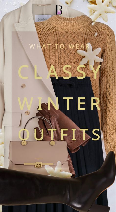 Brunette from Wall Street old money winter outfits with text overlay what to wear classy winter outfits Dinner Outfit Winter Classy, Church Outfit Winter, Dinner Outfit Winter, Classic Outfits For Women, Classy Outfits For Women, Classy Winter Outfits, Stylish Winter Outfits, Trendy Outfits Winter, Outfits Classy