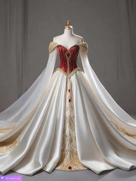 Coronation Dress Gowns, Royalty Prom Dress, Medieval Fantasy Wedding Dress, Midevil Dresses Princesses, White Royal Dress, Medieval Fantasy Dress Princesses, Queen Dresses Royal, Norse Wedding Dress, Medieval Gowns Royals