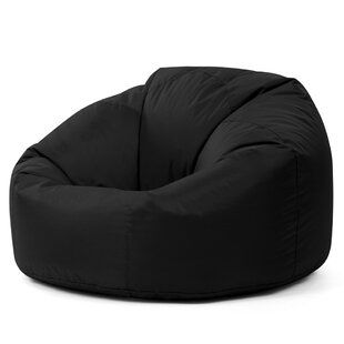 Bean Bags You'll Love | Wayfair.co.uk Black Bean Bag Chair, Black Bean Bag, Black Bean Bags, Leather Bean Bag Chair, Leather Bean Bag, Faux Fur Bean Bag, Bean Bag Bed, Cute Diy Room Decor, Kids Bean Bags