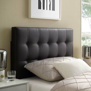 [BIG SALE] Bedroom Furniture Clearance You’ll Love In 2021 | Wayfair Leather Tufted Headboard, Vinyl Headboard, Modern Dorm Room, Bed Designs With Storage, Bed Back Design, Vintage Headboards, Full Size Headboard, Life After Divorce, Head Boards