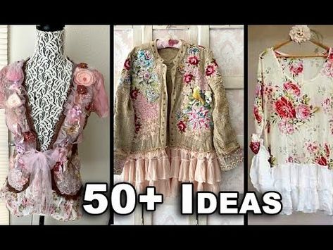 50+ NEW ideas for Upcycle Sewing | Thrift Flip Ideas - YouTube Transforming Clothes Diy Projects, Pattern For Clothes, Altered Couture Refashioning, Upcycle Clothes Thrift Store, Upcycle Clothes Diy Easy, Upcycled Fashion Refashioning, Remake Clothes Refashioning, Recycled Clothes Diy, Diy Jacket Refashion