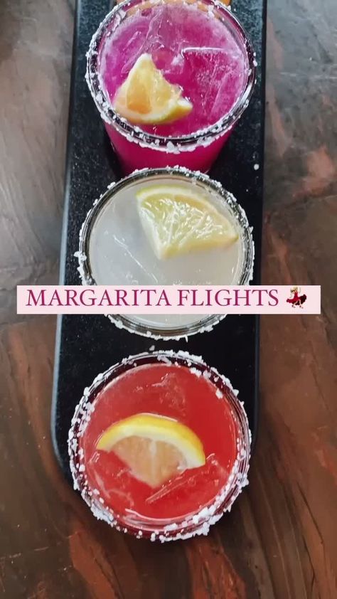 Alcohol Flight Ideas, Margarita Flight Ideas, Margarita Flights Diy, Backyard Bachelorette, Margarita Flights, Margarita Flight, Sake Cocktails, Drink Flights, Restaurant Menu Ideas