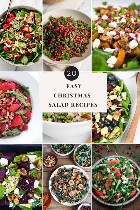 Christmas Lunch Salad Ideas, Christmas Lunch Menu Australian, Pioneer Woman Christmas Wreath Salad, Salads For Buffet Parties, Christmas Salad Gluten Free, Summer Xmas Food, Salad To Share, Christmas Summer Salad, Summer Christmas Menu Ideas