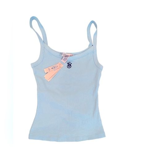 Victoria Secrets tank top. Blue Victoria Secret, Victoria Secret Angels, Pretty Sky, Victoria Secrets, Buy Buy, Cute Everyday Outfits, Christmas Wishlist, Christmas List, Everyday Outfits