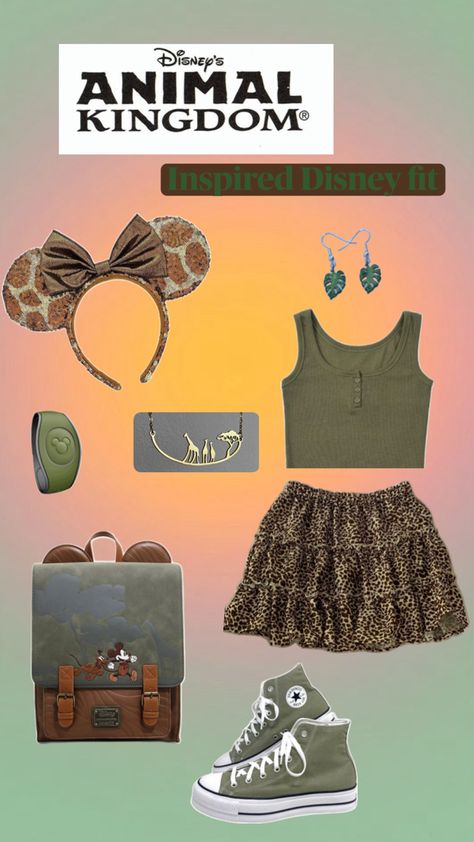 Disney World outfit inspiration Animal Kingdom Outfit Woman, Disney Princess Disneybound, Orlando Outfits, Animal Kingdom Outfit, Disney Vacation Outfits, Disney Bounding Outfits, Bounding Outfits, Outfits For Disney, Disney Park Outfit