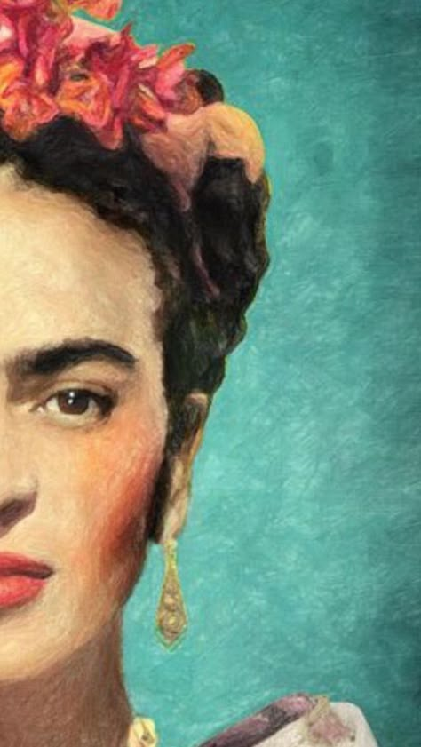 Frieda Kahlo Artwork Paintings, Frida Khalo Aesthetic, فريدا كاهلو, Frida Kahlo Artwork, Frida Kahlo Earrings, Frida Kahlo Paintings, Frida Kahlo Portraits, Kahlo Paintings, Frida Art