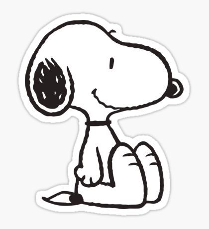 Snoopy Dog, Stickers Cool, Homemade Stickers, Black And White Stickers, Cute Laptop Stickers, Posca Art, Bubble Stickers, Tumblr Stickers, Scrapbook Stickers Printable