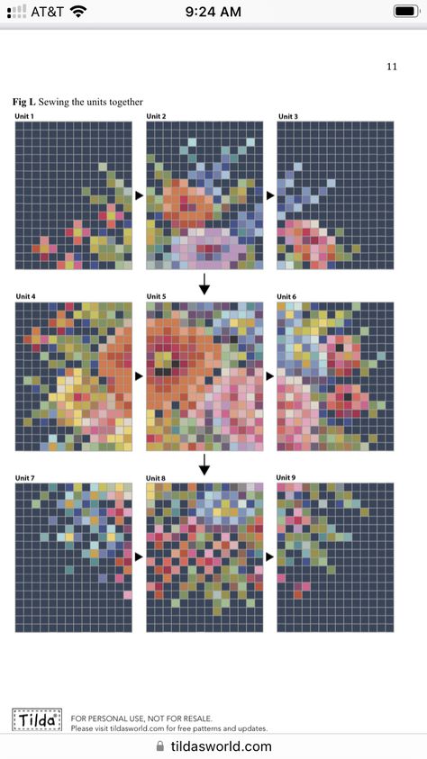 Pixel Quilt Pattern Squares, Pixel Quilt Pattern, Pixel Quilt, Pixel Quilting, Watercolor Quilt, Postage Stamp Quilt, Quilting Board, Beaded Cross Stitch, Embroidery Patterns Free