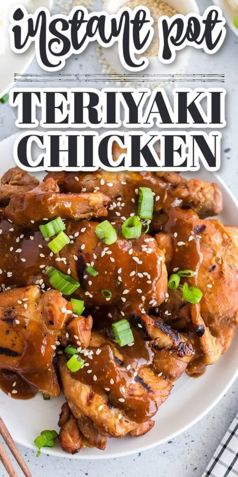 Instant Pot Chicken Teriyaki, Low Carb Bowls, Healthy Dinner Recipes Low Carb, Instant Pot Teriyaki Chicken, Chicken Teriyaki Sauce, Dinner Recipes Low Carb, Honey Teriyaki Chicken, Teriyaki Chicken Recipe, Baked Teriyaki Chicken