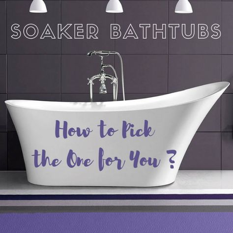 Soaking Bathtubs For Small Bathrooms, Soaker Tub For Tall People, Big Soaker Tub, Vessel Tubs Master Bath, Soaker Tubs For Small Bathrooms, Double Soaker Tub, Farmhouse Soaker Tub, Best Soaking Tubs, Slipper Tub Bathroom Ideas