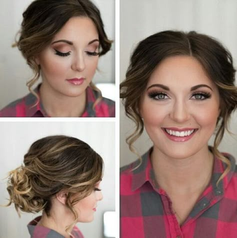 curly updo for fat round faces Flattering Hairstyles For Round Faces, Hairstyles For Fat Faces, The Right Hairstyles, Hairstyle For Chubby Face, Flattering Hairstyles, Curly Updo, Round Face Shape, Wedding Hair Makeup, Hairstyles For Round Faces