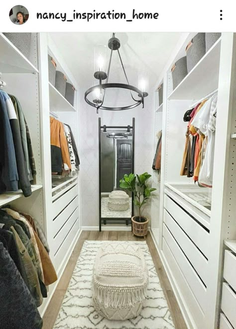 Master Closet Design, House Closet, Dream Closet Design, Walk In Closet Design, Closet Design Layout, Closet Renovation, Closet Layout, Small Closets, Closet Remodel