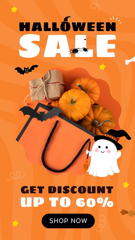 Instagram Story Product Ideas, Halloween Sale Design, Halloween Email Design, Instagram Promotion Design, Halloween Stories Instagram, Halloween Instagram Post, Halloween Advertising, Animation Ads, Instagram Story Promotion