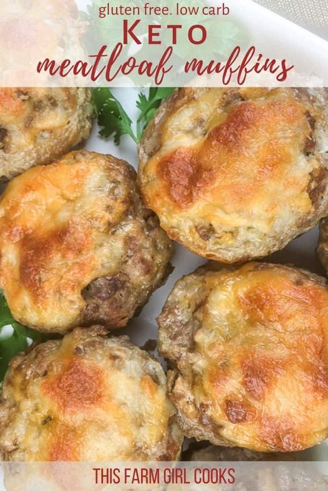 Keto Meatloaf Muffins, Meatloaf Muffins Recipe, Keto Meatloaf, Low Carb Meatloaf, Meatloaf Muffins, Keto Beef, Clean Keto, Creative Cooking, Easy Meatloaf