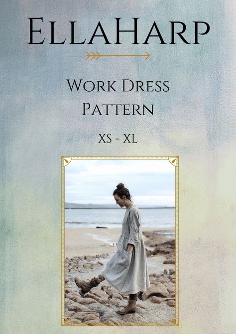 Sewing – EllaHarp Bustle Skirt Pattern, Work Dress Pattern, Linen Sewing, Bustle Skirt, Free Pattern Download, Dress Patterns Free, Slim Fit Sweater, Winter Images, Visual Learners