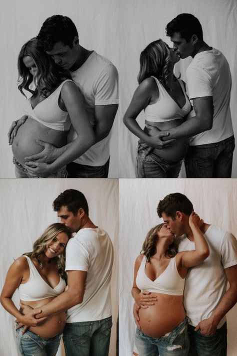 Home Diy Maternity Photos, Maternity Photography Belly Showing, Diy Couple Maternity Photos, Home Maturity Photoshoot, Diy Maternity Photoshoot At Home, Chair Maternity Photos, Diy Home Maternity Shoot, At Home Bump Pictures, Diy Maternity Photos With Husband