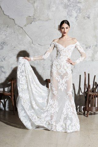 Wedding Dresses Zuhair Murad, Zuhair Murad Bridal, Wedding Dress Crafts, Chic Vintage Brides, Brides Dress, White Wedding Dress, Wedding Dresses Beaded, Wedding Dress Couture, 2020 Fashion