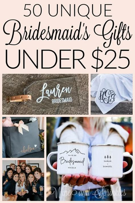 Unique Bridesmaid Gifts, Diy Bridesmaid Gifts, Bridesmaid Gifts From Bride, Bridesmaid Proposal Diy, Best Bridesmaid Gifts, Bridesmaid Diy, Bridesmaid Gifts Unique, Bridesmaid Boxes, Bridesmaid Gift Ideas