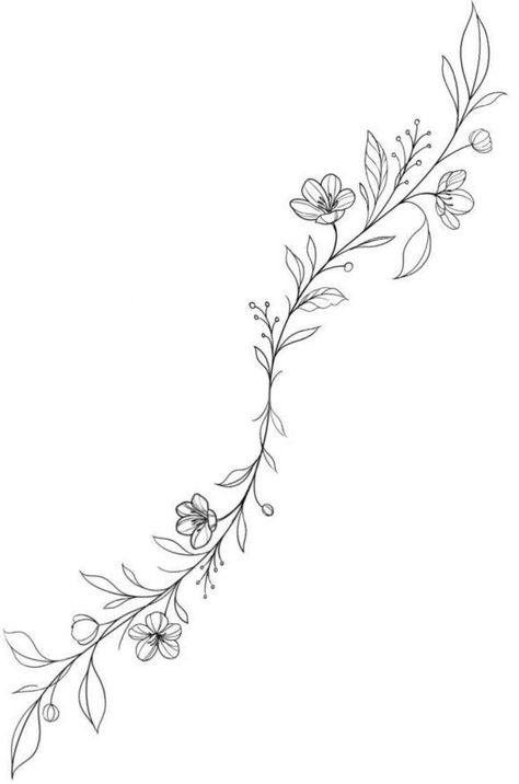 Sunflower Vine Drawing, Vine Arm Tattoos For Women, Sunflower Vine Tattoo, Sunflower Spine Tattoo, Wraparound Tattoo, Arm Wrap Tattoo, Flower Vine Tattoos, Wrap Around Wrist Tattoos, Vine Drawing