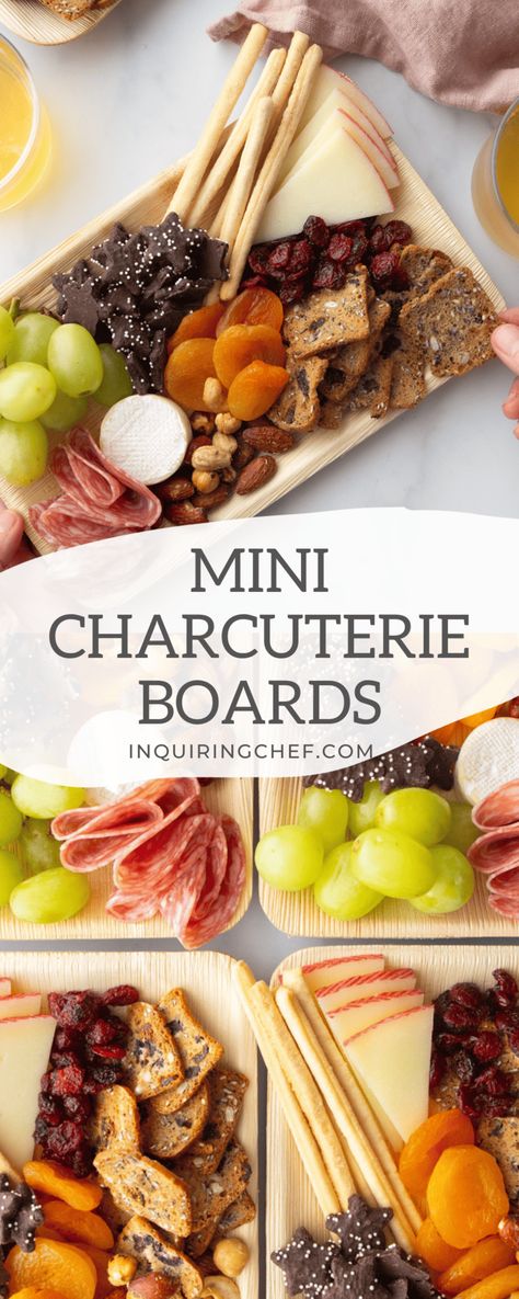 Mini Charcuterie Boards Charcuterie For Small Group, Charcuterie Board To Go Boxes Ideas, Charcuterie Small Board, Quick Easy Charcuterie Board, How To Make A Mini Charcuterie Board, Charcuterie For One Person, Individual Christmas Charcuterie Board Ideas, Diy Small Charcuterie Board For 2, Charcuterie Board Ideas For One Person