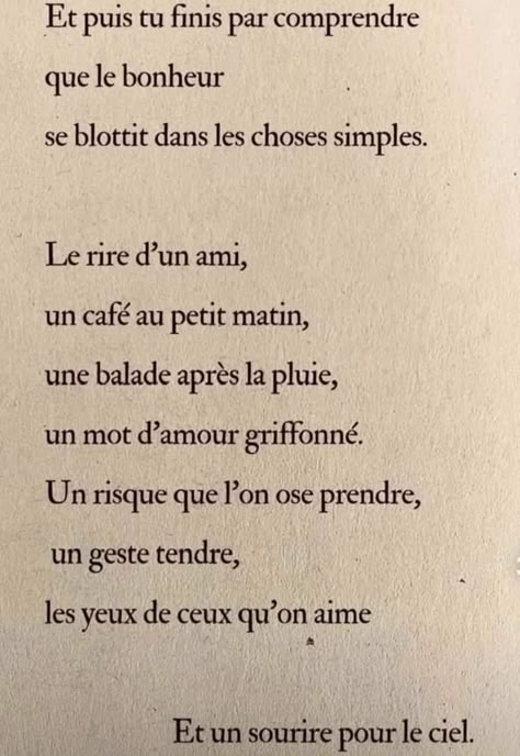 French Poems, Soul Poetry, Soothing Quotes, French Quotes, Life Quotes To Live By, French Words, Writing Poetry, Sweet Words, Verse Quotes