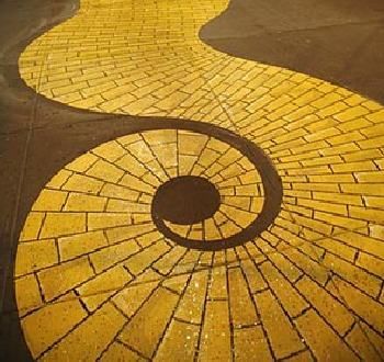 Follow the yellow brick road... Wizard Of Oz Decor, Wizard Of Oz Theme, Wizard Of Oz 1939, Wizard Of Oz Party, Follow The Yellow Brick Road, Wonderful Wizard Of Oz, The Yellow Brick Road, The Wonderful Wizard Of Oz, Ruby Slippers