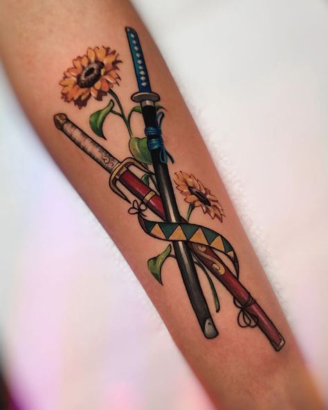 Little #samuraichamploo tattoo🥰🥰🥰🥰🥰🥰 @xsadfamx | Instagram Samurai Champloo Tattoo, Cowboy Bebop Tattoo, Left Arm Tattoos, Mama Tattoo, Japanese Flower Tattoo, Art Studio Ghibli, Tattoo Anime, Simple Tattoo Designs, Miyamoto Musashi