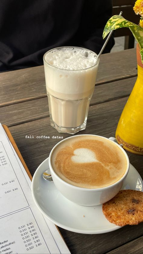 Coffee Date Story Instagram, Coffee Dates Caption, Coffee Date Captions, Date Aesthetics, Coffee Date Aesthetic, Coffee Captions Instagram, Coffee Dates Aesthetic, Fall Autumn Aesthetic, Coffee Fall