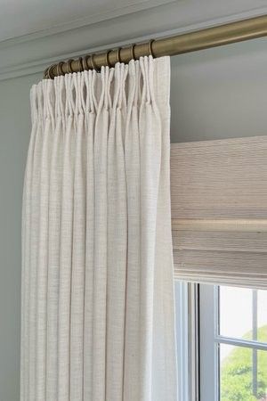 Bedroom Curtain Ideas Master, Decor For Windows, Pinch Pleat Draperies, Neutral Curtains, Luxury Hotel Bedroom, Measuring Curtains, Pleated Drapery, Curtain Headings, Dream Nursery