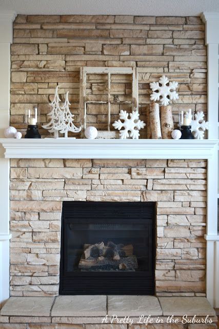 Post-Christmas winter mantel inspiration. How to decorate your living room mantel for the winter months following Christmas! #winterdecor #nonChristmaswinterdecor #mantelinspiration January Fireplace Decor Mantle Ideas, January Fireplace Decor, Decor Mantle Ideas, Fireplace Decor Mantle, Non Christmas Winter Decor, Winter Decor After Christmas, Birch Decor, Winter Mantel Decor, February Decor