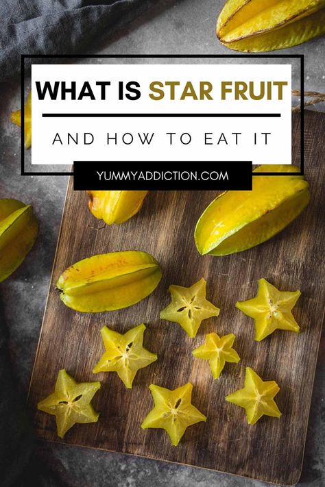 How To Eat Star Fruit, Star Fruit Benefits, Carambola Recipes, Venezuelan Breakfast, Nye Snacks, Tropical Fruit Platter, Star Fruit Recipes, Fruit And Veg Market, Beginner Cook