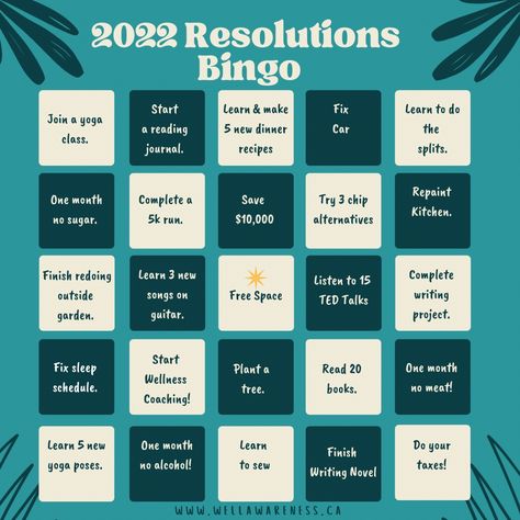 Resolution Bingo Card, Yearly Bingo, Bingo Resolution, 2024 Vision Board Bingo Card, Bingo New Year Resolution, Vision Board Bingo Ideas, Bingo Goal Board, New Years Goals Bingo Card, New Years Bingo Card