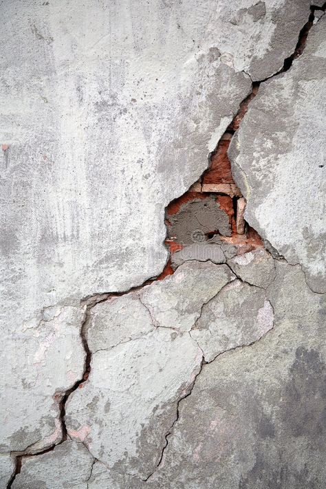 Rust Photography, Sidewalk Cracks, Cracked Earth, Cracked Concrete, Detail Couture, Break Wall, Cracked Wall, Foundation Repair, Earth Element