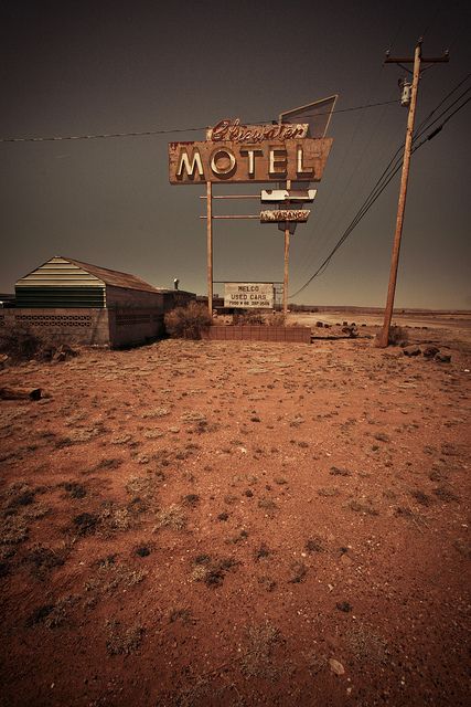 . Old Motel, Route 66 Trip, Motel Sign, Old Route 66, Route 66 Road Trip, Historic Route 66, In The Middle Of Nowhere, Middle Of Nowhere, Land Of Enchantment