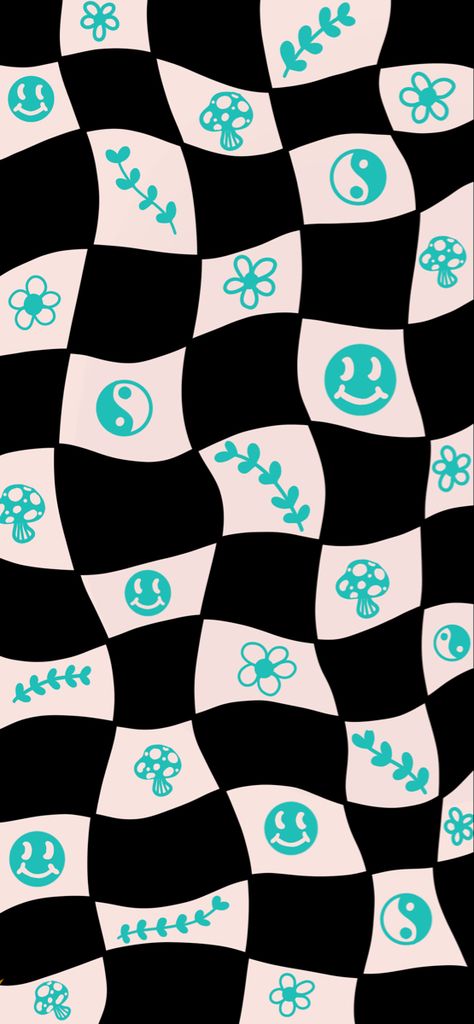 Groovy Phone Backgrounds, Quilt Aesthetic Wallpaper, Traditional Tattoo Iphone Wallpaper, Cute Checkered Wallpaper, Checkered Iphone Wallpaper, Iwatch Backgrounds, Wallpaper Aesthetic Grunge, Call Wallpaper, Checkered Wallpaper